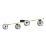 SPLENDI 4 BL GRAFIT потолочная лампа Black-Gold (1246/4) - Emibig — изображение 13