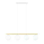Висячая лампа ALLORA 4 WH OPAL white-Gold (1255/4) - Emibig — изображение 13