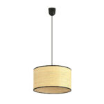 Висячая лампа ASTON 1 RATTAN Black (1149/1) — изображение 17