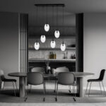 Висячая лампа ASTRAL 6 BL TRANSPARENT black (1265/6) - Emibig — изображение 15