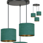 Висячая лампа HILDE 3 BL PREMIUM GREEN Black (1051/3PREM) — изображение 21