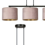 Висячая лампа HILDE 3 BL ROSE black (1053/3) — изображение 21