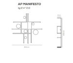 Оригинальное название: Black Axo Light Wall Lamp — изображение 12