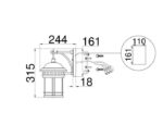 Майтони Саламанка O031WL-01BR Коричневая стена для возвышения — изображение 13