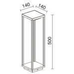 Novolux 853A-L01X1K-04 Наружная стоячая лампа — изображение 12
