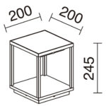 Novolux 853B-L01X1K-04 Наружная стоячая лампа — изображение 15