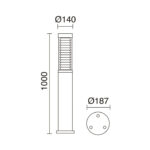 Novolux Maxima 388B-L3120B-04 Вне стоячей лампы — изображение 9