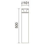 Novolux Odin H500 941B-L0106A-04 Вне стоячей лампы — изображение 12