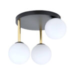 DOLCE Plafon 3 BL OPAL Black-Gold (1260/3) — изображение 12