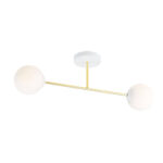 Plafon MAGNUM 2 WH OPAL white-gold (1234/2) — изображение 12