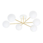 Plafon MAGNUM 6 WH OPAL white-gold (1234/6) — изображение 12
