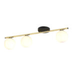 MONZA Plafon 3 BL OPAL Black-Gold (1252/3) — изображение 13