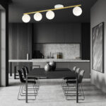 MONZA Plafon 4 WH OPAL white-gold (1253/4) — изображение 15