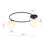 Sopra Plate 2 BL OPAL Black (1257/2) - Emibig — изображение 16
