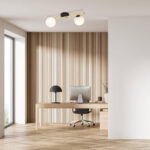 SPLENDI Plafon 2 BL OPAL Black-Gold (1248/2) — изображение 14