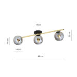 SPLENDI 3 BL GRAFIT Black-Golden (1246/3) — изображение 16