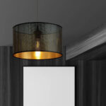 Висячая лампа ASTON 1 BLACK/GOLD Black (1148/1) — изображение 18
