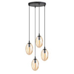 Висячая лампа ASTRAL 4 BL Honey PREMIUM Black (1267/4PREM) — изображение 13