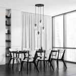 Висячая лампа ASTRAL 4 BL PREMIUM TRANSPARENT black (1265/4PREM) — изображение 14