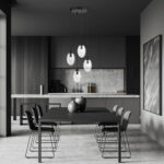 Висячая лампа ASTRAL 4 BL PREMIUM TRANSPARENT black (1265/4PREM) — изображение 15
