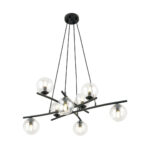 Висячая лампа ESPA 8 TRANSPARENT черного цвета (1202/8) — изображение 12