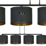 Висячая лампа HILDE 4 BL BLACK Black (1054/4) — изображение 21