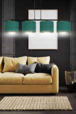 Висячая лампа HILDE 4 BL GREEN Black (1051/4) — изображение 25
