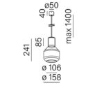 Висячая лампа AQform Aquaform MODERN GLASS Barrel LED 59848-M930-D9-00-16 — изображение 19