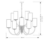Chandelier Kutek Mood CER-ZW-10 (ZM) — изображение 20