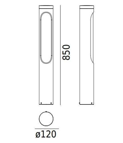 5182GR Киза Стоящая лампа