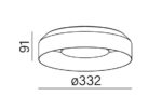 AQform MIDI RING точка LED штукатурка 47028-M940-D0-PH-62 — изображение 2