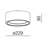 AQform Spot Midi Ring 47020-M930-D9-00-13 белый — изображение 6