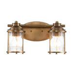 Ashland Bay Elstead Lighting QN-ASHLANDBAY2-NBR-BATH Kinkiet — изображение 5