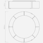 Астро 1463002 Салина 55 см Плафон — изображение 4