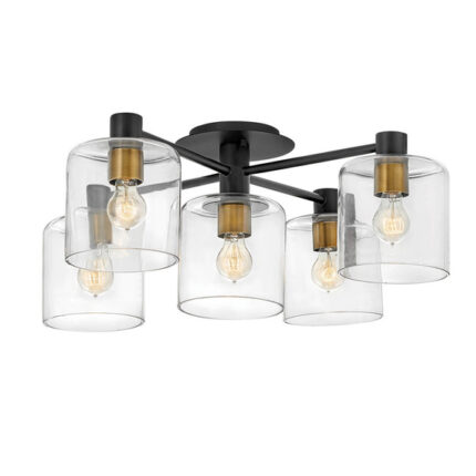 Axel Elstead Lighting QN-AXEL5-BK Plafon