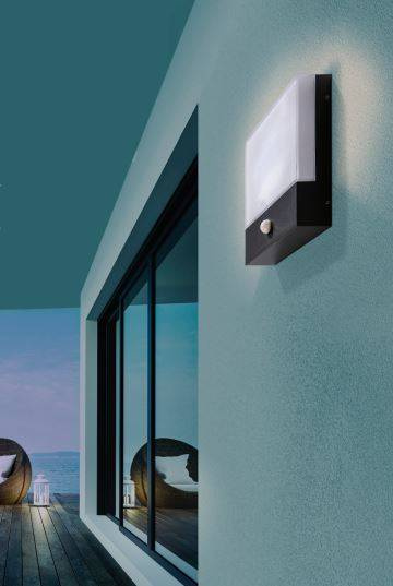 Настенная лампа Azzardo Civita Sensor AZ4360 темно-серый