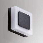 Светильник Azzardo Enok Square Wall AZ4461 Black