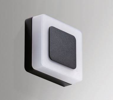 Светильник Azzardo Enok Square Wall AZ4461 Black