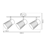 Лучший Milagro ML9976 Золотое потолочное жилье — изображение 3