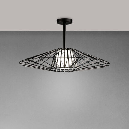 Bimba Plafon Ole ODIP30811/80 черный и серебряный