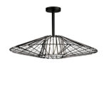 Bimba Plafon Ole ODIP30811/80 черный и серебряный