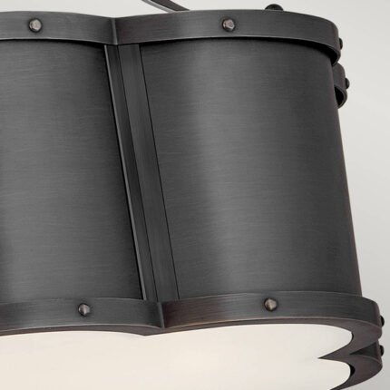 Chance Elstead Lighting QN-CHANCE-SF-S-BLB Плафон