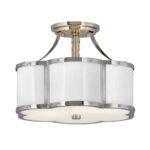 Chance Elstead Lighting QN-CHANCE-SF-S-PN Плафон