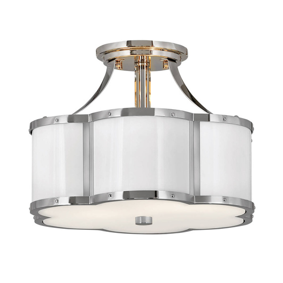 Chance Elstead Lighting QN-CHANCE-SF-S-PN Плафон