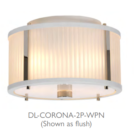 Корона DL-CORONA-2P-WPN Висячая лампа Elstead Lighting