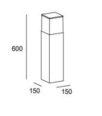 Cubik 55-9488-Z5-M3 наружная лампа LEDS Grok — изображение 2