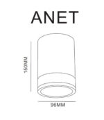 Dann Lux Design ANET DLD5261 с потолком зеленого цвета — изображение 2
