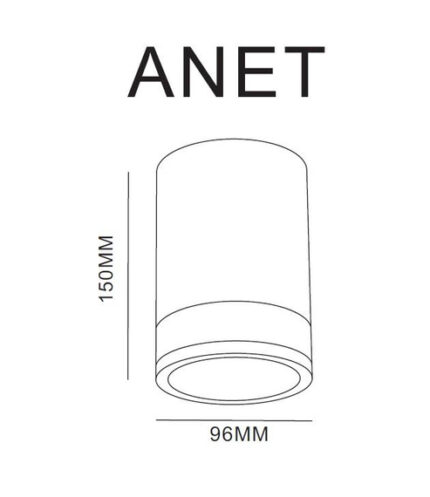 Dann Lux Design ANET DLD5261 с потолком зеленого цвета