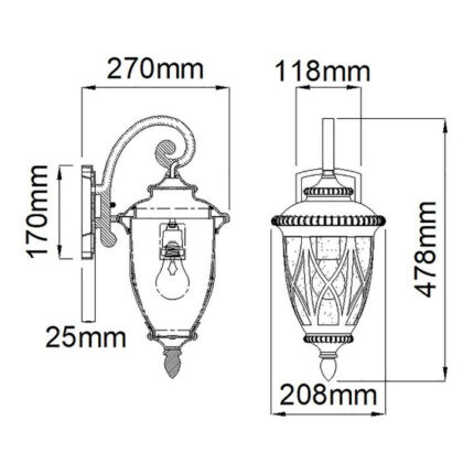 Адмиралы Elstead Lighting Cove KL-ADMIRALS-COVE-M