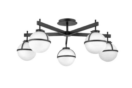 Elstead Lighting Холлис ХК-ХОЛЛИС-5-О-БК Плафон